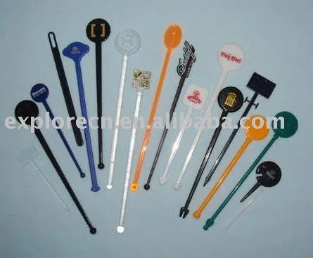 Wine mixer swizzle stick