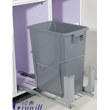 Cabinet 35L pull-out plastic single bucket trash can