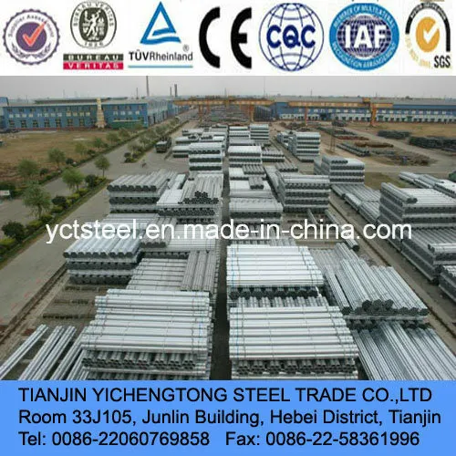 Hot Dipped Galvanized Pipe Supplied in Tianjin, China