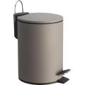 Trash can with thin cover