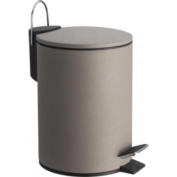 Trash can with thin cover