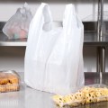 PE Vest Handle Plastic Bags Shopping Bags on Roll or in Block