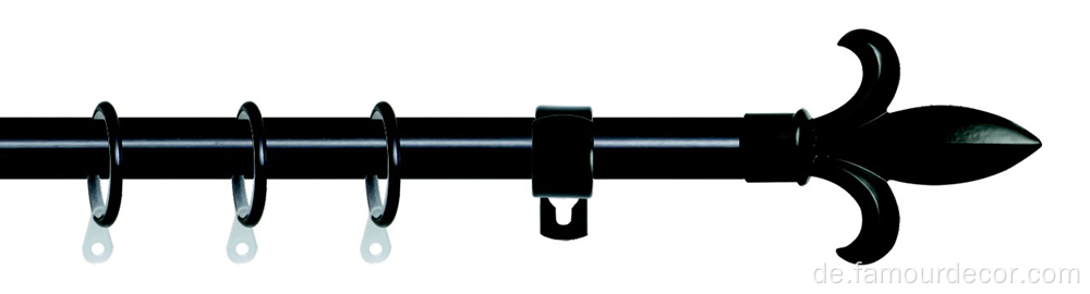 Schwertformkopf Aluminiumlegierung Vorhangstange