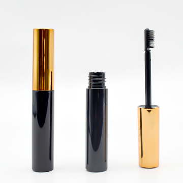 Unique 4ml Gold Eyebrow Enhancing Serum Bottle with Comb - New Arrival