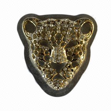 Handbag decoration accessories, made of metal/brass