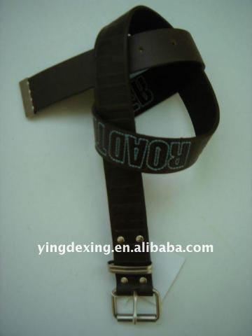 Black PU men belts,PU man belts P090105-09(A)