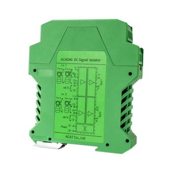 Galvanic Signal Isolator 1 In 4 Out Splitter 35mm DIN Rail 4-20mA to 0-10V Converter