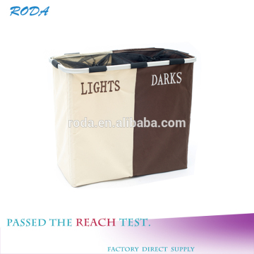 High quanlity Nylon fabric bathroom hamper,laundry basket