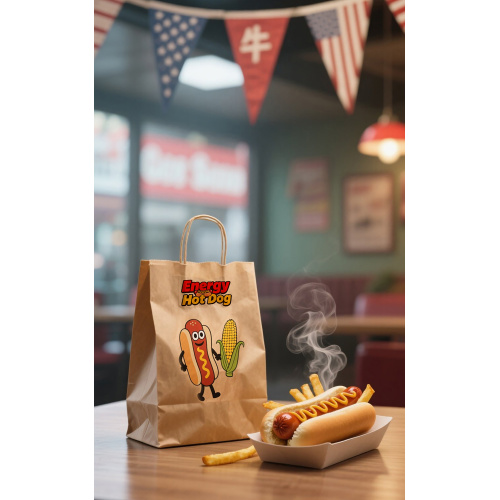 paper shopping bags with handles