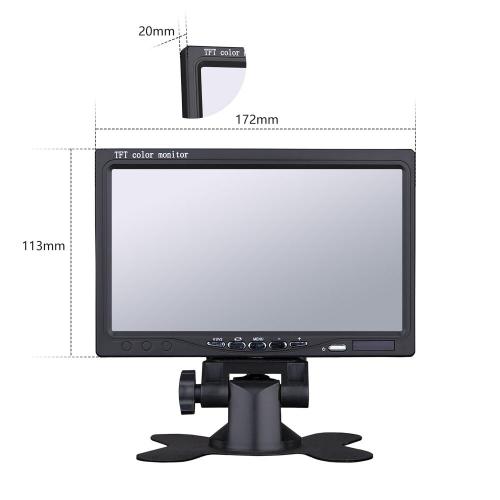 7inch Wired Reversing Camera Monitor RV Monitor