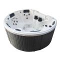 Round Hot Tub Jacuzzi Spa مع نظام بالبوا