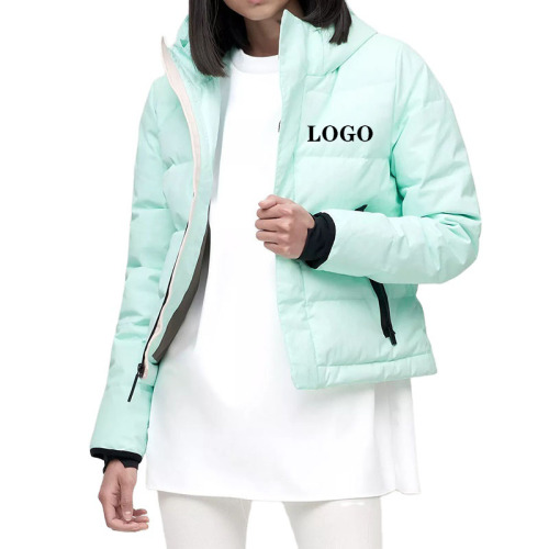 Windbreaker Waterproof Zipper Women's Jacket Custom