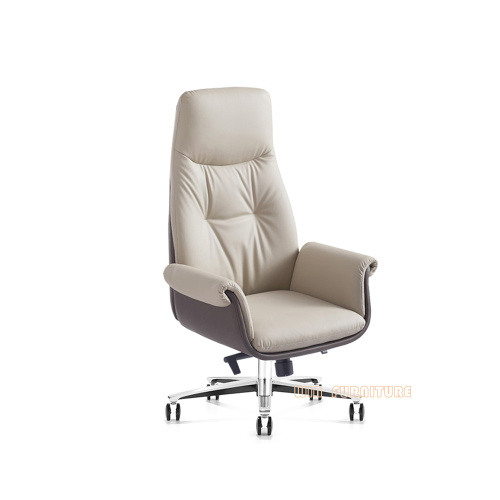 Adjustable Armrest Swivel Highback Executive Chair