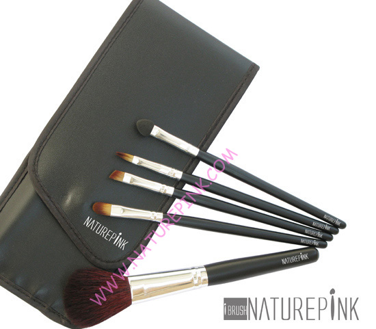 High Quality Goat Hair Makeup Brush with Cosmeitc Brush Case