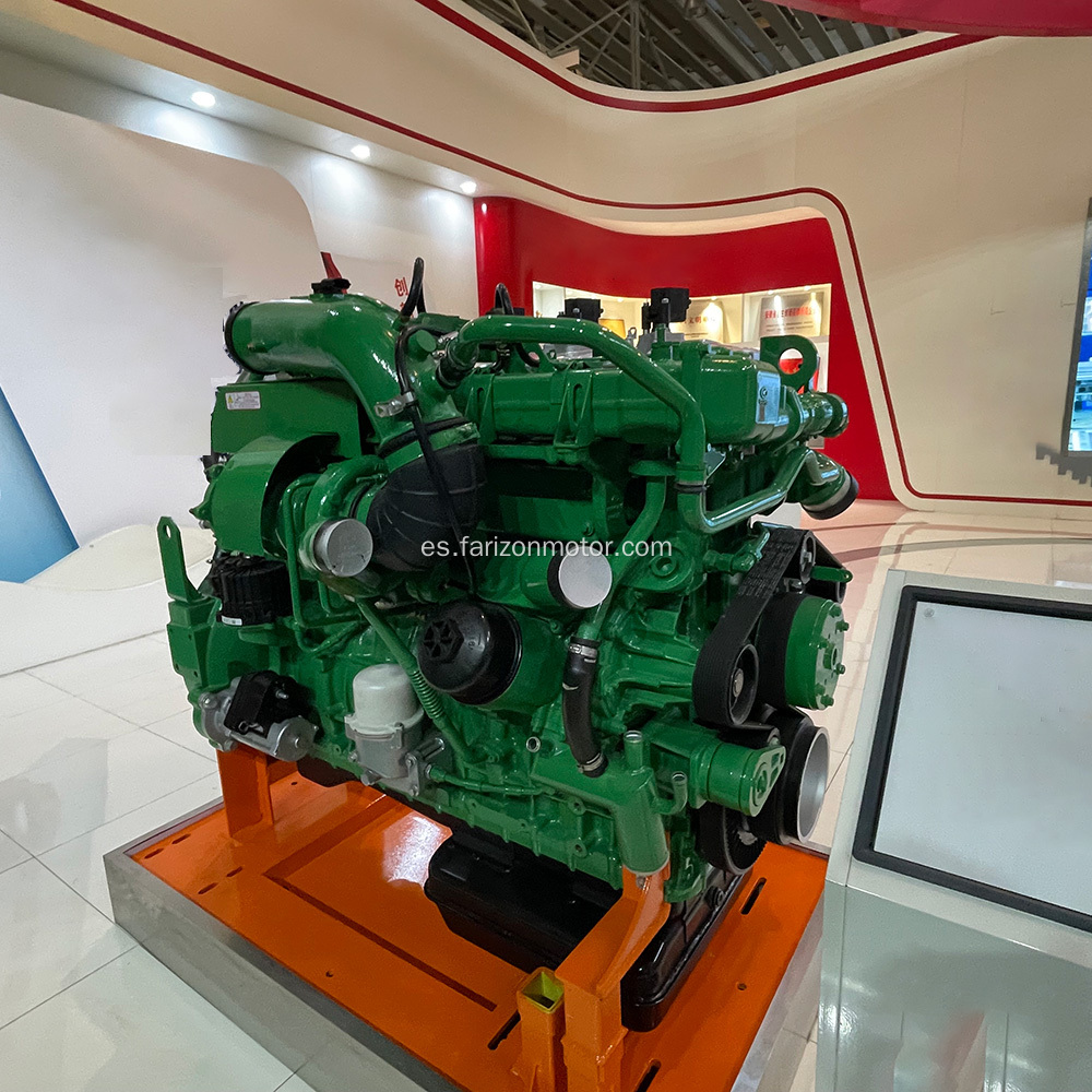 Motor GNC de 6 cilindros y 410 CV.