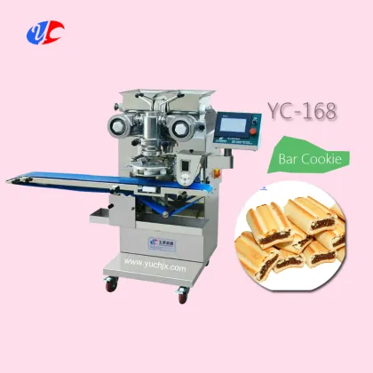 Small Fig Newton Bar Extruder Making Machine