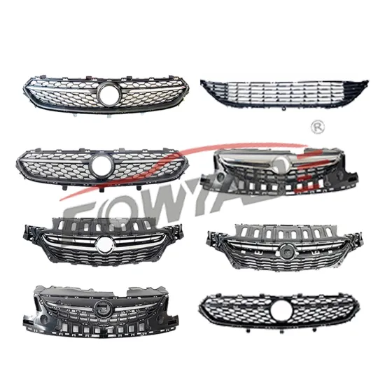 Custom ABS Plastic Mesh Car Grille for Opel CORSA E 2014-2018 - Part No. 39003576