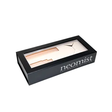 Black Printing Art Paper Rigid Collapsible Box