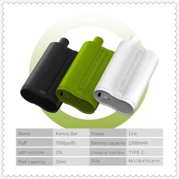 Kamry Bar 7000 Puff Disposable Kit Wholesale