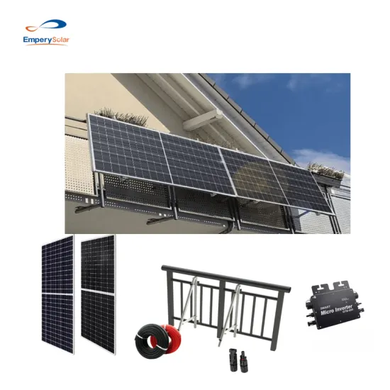 PV Balcony Solar System: 400W Balcony Power Plant with Mounting Bracket for 800W