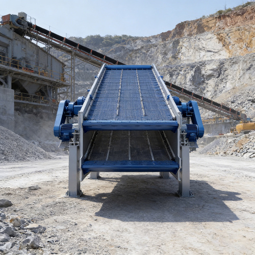 Màn hình rung công suất lớn với trục chính xuyên trục