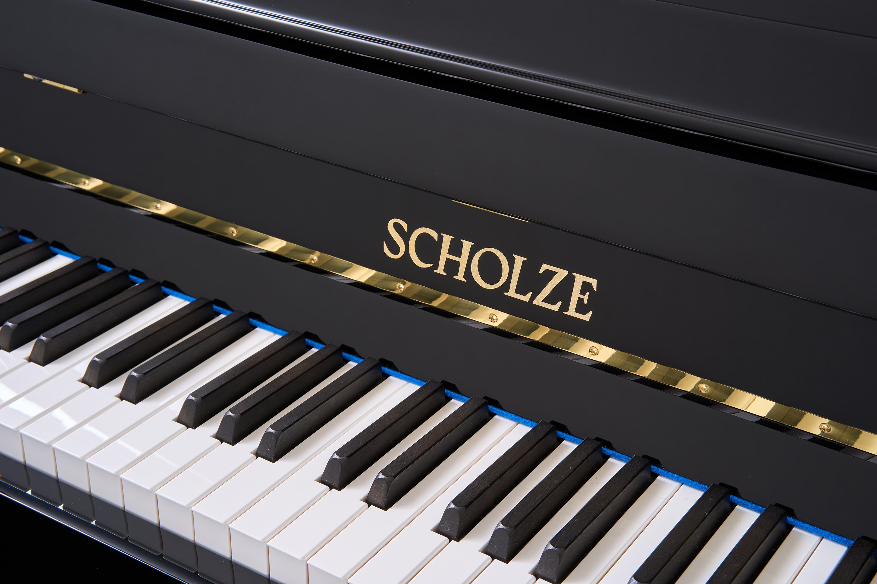 Petrof · Scholze S128 Upright Piano Black Polished Professional na naglalaro ng 128cm European na ginawa piano ni Petrof