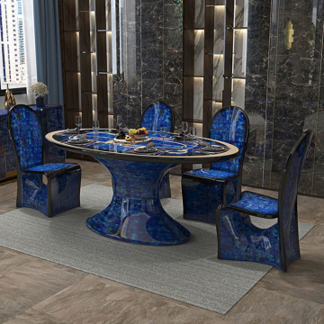 Modern ltalian Solid Wood Long Dining Table