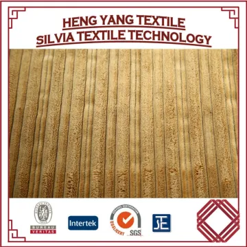 New Style Polyester 2.5 wide wale corduroy upholstery fabric