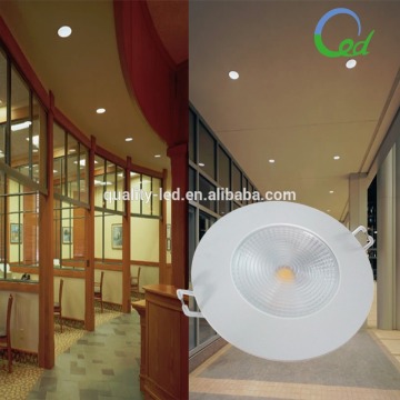 2016 new product 30mm thin 8inch recessed cob led down light 12w