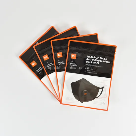 High quality sturdy rein-forced structure  face mask packaging