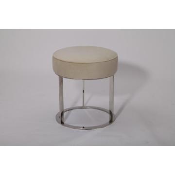 Frank stool in solid stainless steel