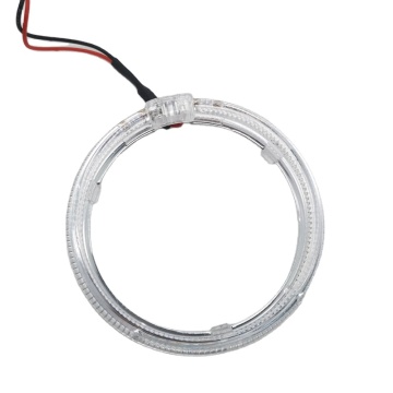 DLAND 80MM 95MM Optical LED Angel Eye Ring Halo for BMW Style with DRL Function