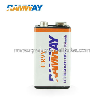 CR9V battery,9V LiMnO2 battery,9V lithium battery from Ramway