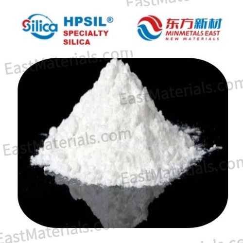 Precipitated silica for wire and cable