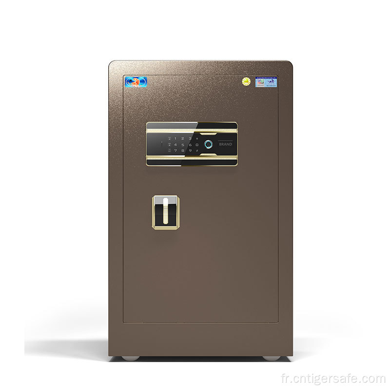 Tiger Safes Classic Series-Brown 70cm High Emprint Lock