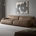 Ý thiết kế hàng đầu sofa khách sạn da chính hãng