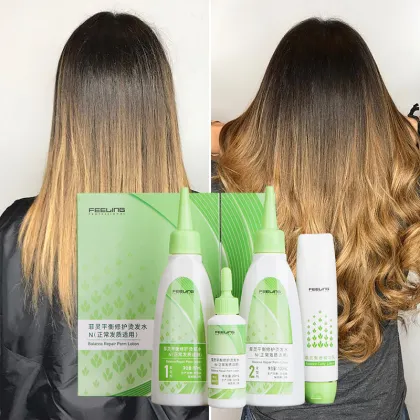 OEM & ODM Permanent Curly Cold Wave Perm Lotion for Normal Hair