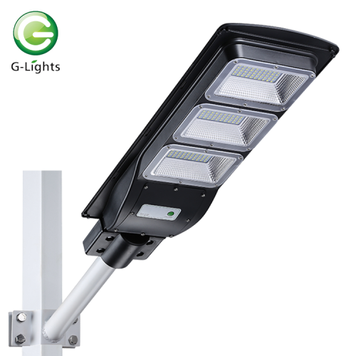 Alumínio de alta qualidade ao ar livre à prova d&#39;água IP65 20 40 60 w integrado tudo em uma luz de rua led solar