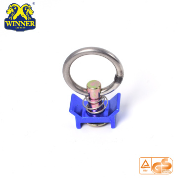 Aluminum Base Single Stud Fitting With SS O Ring For Cargo Control