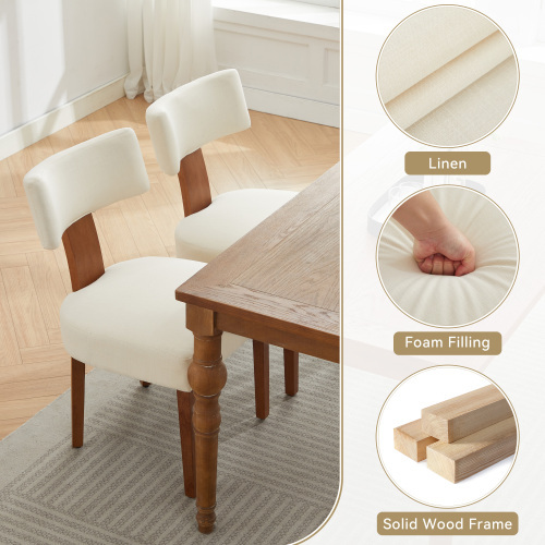 Wooden Dining Chair Modern Armless Dining Chairs Manufactory