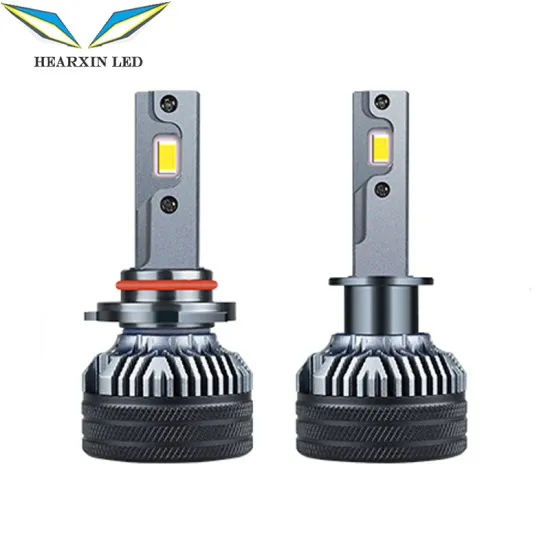 Hearxin LED Headlight Bulb CSP 6000K Warm White 45W 12V-24V IP68 4000LM Y30