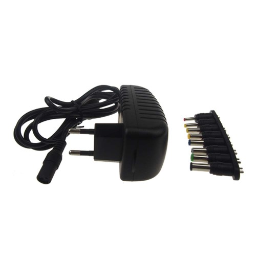 Adaptador de cargador de pared 12V-2A con punta de 8 DC