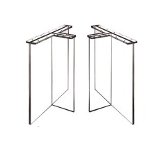 Clear Acrylic Leg Design for Modern Furniture