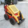 O Mini Skid Steer Loader aprovado pela EPA com anexos