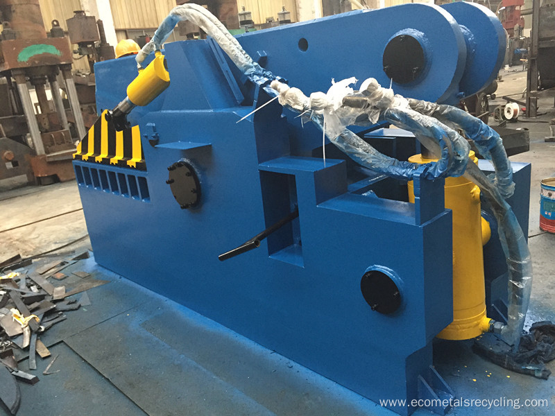 Aluminum Tube Steel Pipe Automatic Scrap Shearing Machine