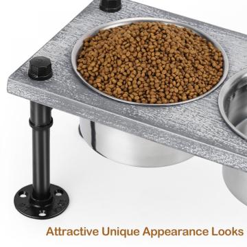 Metal Stand Elevated Dog Bowls for Large Dogs