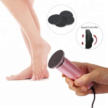 Electric Pedicure Foot File for Foot Care - Replaceable Sandpaper Discs