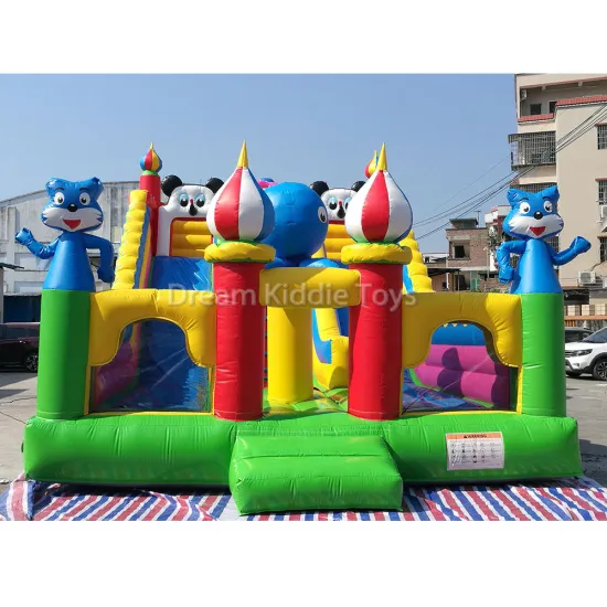 Outdoor Commercial Inflatable Slide and Bounce House Combo for Kids