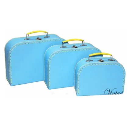Gift Paper Favors Travel Paperboard Suitcase