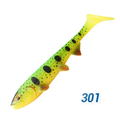 herofuns Soft Plastic Shad Pike Lures for Freshwater Fishing